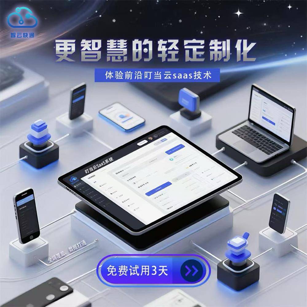 叮当云SAAS系统开发（轻定制）